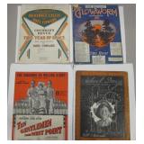 Lot of Various Vintage Piano Music Books