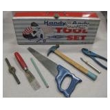 VNTG Handy Andy Tool Set - 6 pc. & Original Pencil
