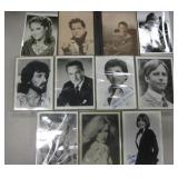 Box of Various B&W Hollywood Photos & Autographs