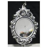 17"x11" VNTG Styled Foliated Resin Marsel Mirror