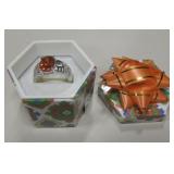 .925 Silver Marked Ring w/ Gift Box