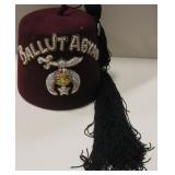 D.Turin & Co. Ballut Abyad Shriners Bejeweled Hat