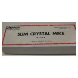 Vintage Herald Slim Crystal Mike M-26A Microphone