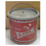 VNTG Mit-Shel Floating Aluminum Minnow Bucket