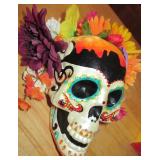 7" Dia De Los Muertos Skull