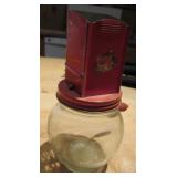 6" Vintage Anchor Hocking Nut Grinder