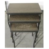 19"-25"H Contemporary Nesting Side Tables