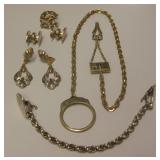 Lot Of Assorted Gold-Fill Jewelry