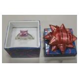 .925 Silver Marked Ring w/ Gift Box