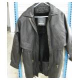 Sergio Vadducci Black Leather Piel Jacket SMALL