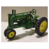 Vintage John Deere Miniature Model A Tractor 5"H