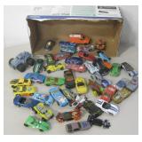 Box of Various Branded Vintage Toy Cars