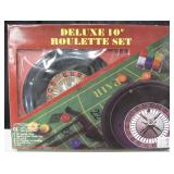 NIB Vintage Deluxe 10" Roulette Game Set