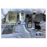 Various Vintage Telephones & Universal Remotes