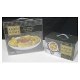 2 NIB Ranch & Home 12" Dip Platter / 4 Bowl Set