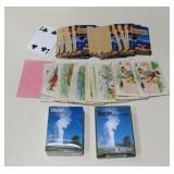 3 Various Vintage Playing / Art Cards - 1 is NIB