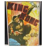 17"x11" Vintage Styled King Kong Movie Tin Art