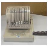 Vintage PayMaster Series X-550 Check Writer