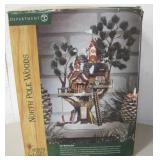 Department 56 North Pole Woods Sculpture