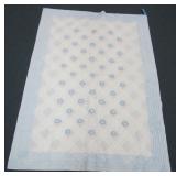 58" x 42" Blue & White Small Quilt