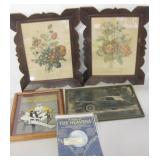 Lot of Various Vintage Art Prints & Astronomy Map