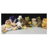 Tub Of Large Plush Toys & More - Ty, Gund, etc...