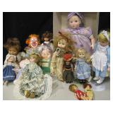 Tub Of Dolls - Suzanne Gibson, Effanbee, Mann, etc