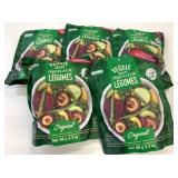 5x 90g Bags Veggie Crisps Original