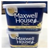 2x 240g Maxwell House French Vanilla Coffee