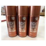 3x 240g Right Guard Sport Original Scent Aerosol