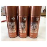 3x 240g Right Guard Sport Original Scent Aerosol