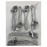 6 New Full Contact 10" Wrenches