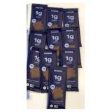 10x 32g Mode 1g Sugar Dark Chocolate Bars