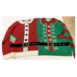 New Ugly Christmas Sweater Double Person