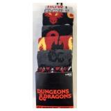 New Dungeons & Dragons 6 Pack of Socks