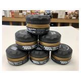 6x 150ml Nish Man Hair Styling Wax 07 Gold One