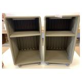 2 Storage Shelf on Wheels