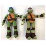 2 TMNT 16" Stuffies