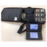 Working Nintendo DS Lite, 6 Games & Cables