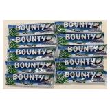 10x 80g Bounty Snack Size Bars