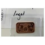 1oz Copper Ingot