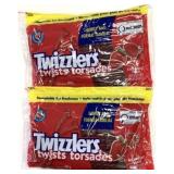 2x 680g Family Size Bags Twizzlers Strawberry