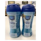 2x 425g Fresh Step Litter Box Scent Crystals