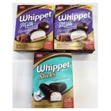 3x Whippet Milk Chocolate & Coconut Cookies