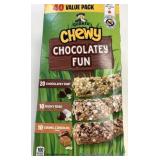 40x 24g Quaker Chewy Chocolatey Fun Bars