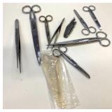 Lot of Assorted Scissors Plus