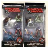 2 New 4-Pks Dungeons & Dragons Die Cast Characters