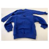 2 New Kids Size 9/10 Blue Crew Sweatshirts