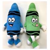 2 16" Crayola Crayon Stuffies