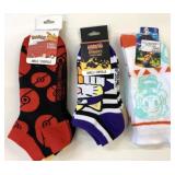 New Pokemon, Zelda & Naruto Socks
